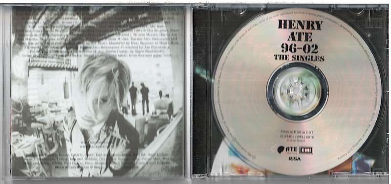Henry Ate - 96-02 The Singles CD