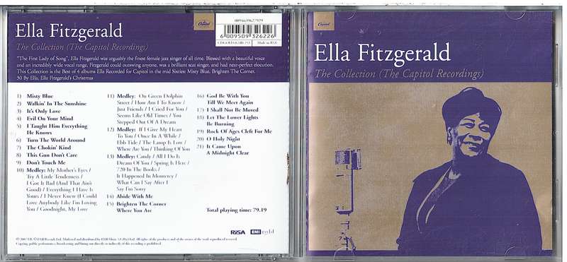 Ella Fitzgerald - The Collection (The Capitol Recordings) CD