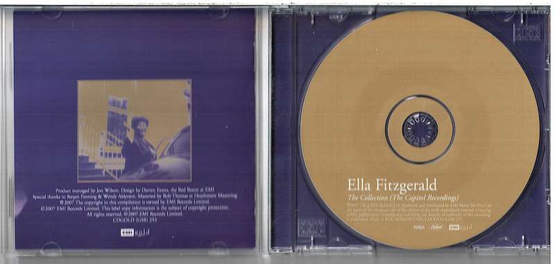 Ella Fitzgerald - The Collection (The Capitol Recordings) CD