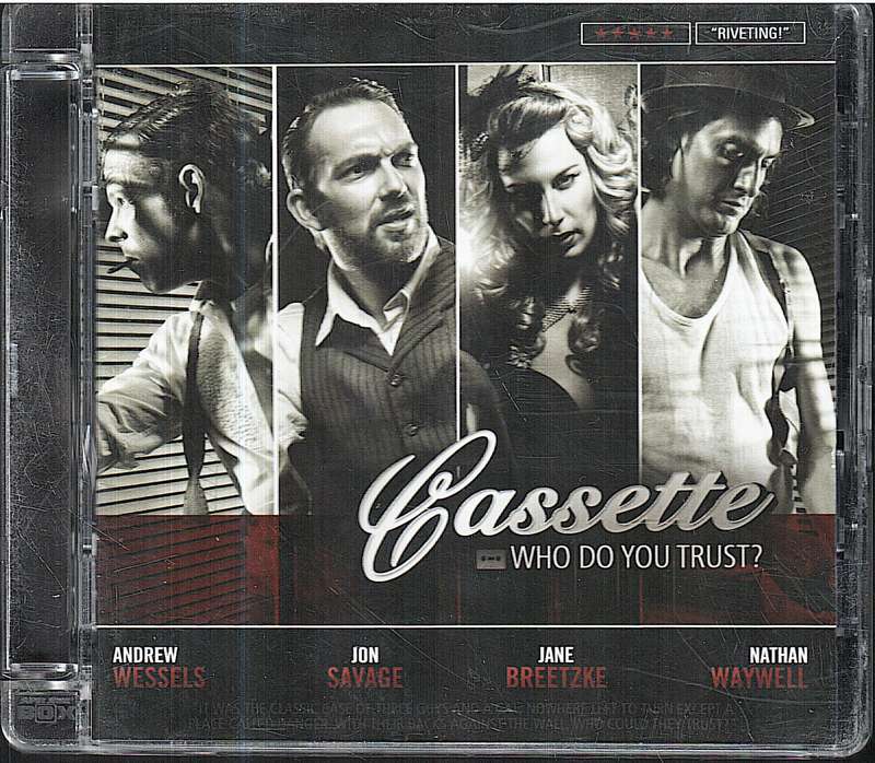 Cassette - Who Do You Trust? CD [INSCRIBED BY BAND INSIDE BOOKLET]