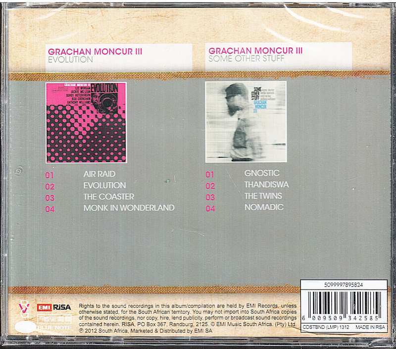 Grachan Moncur III - "Evolution" and "Some Other Stuff" Double CD