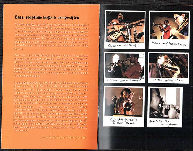 Carlo Mombelli & the Prisoners of Strange - Live @ the Fort West Village Festival, 24 Oct 2004 DVD