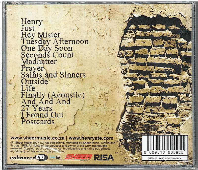 Henry Ate - 96-03 The Singles CD [NEW / SEALED / SPECIAL EDITION]