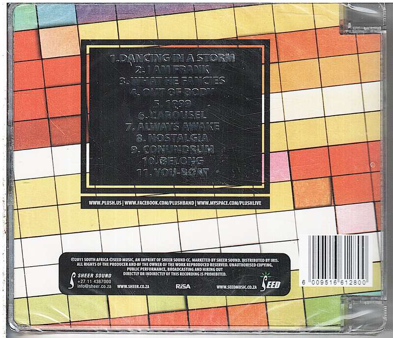 Plush - Plush CD [NEW/SEALED]