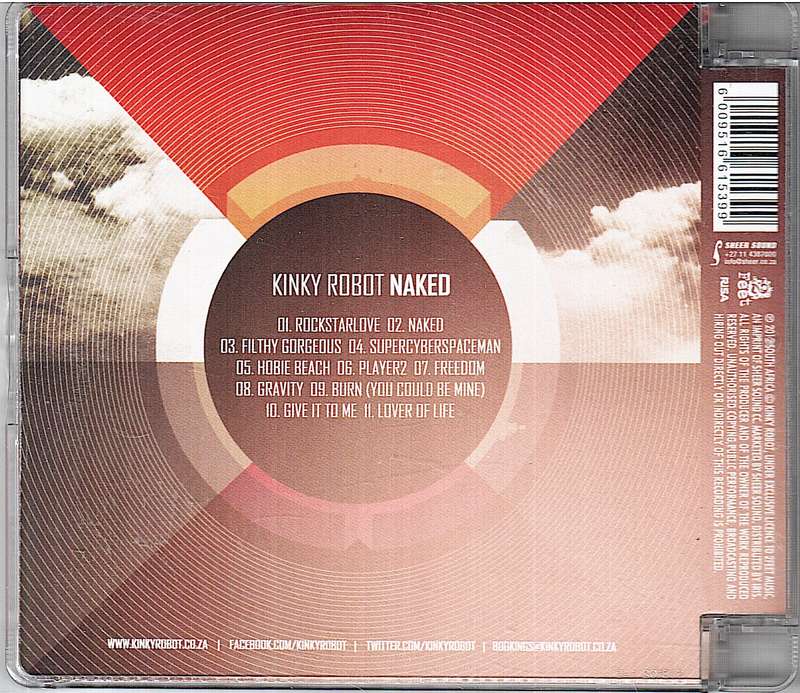 Kinky Robot - Naked CD