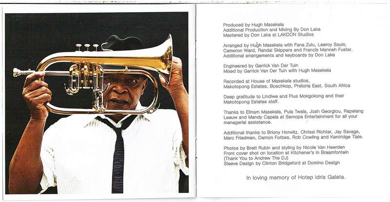 Hugh Masekela - Playing At Work (Re-Worked) CD