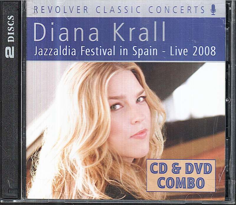 Diana Krall - Jazzaldia Festival in Spain Live 2008 CD + DVD set