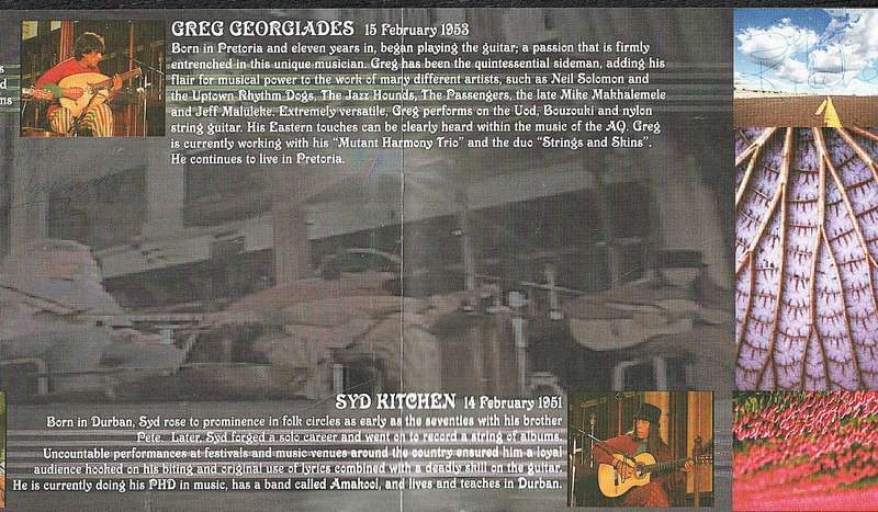 Aquarian Quartet - Live at the Grahamstown Cathedral CD