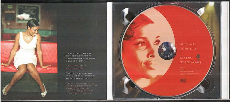 Melanie Scholtz - Living Standards CD Digipak