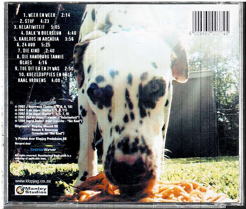 Klopjag - 13/02 CD (Signed by band)