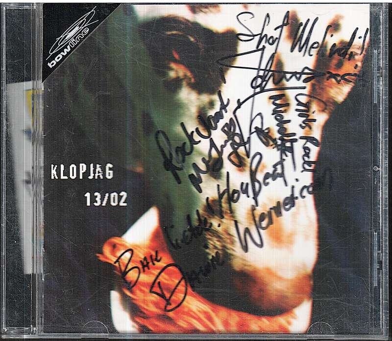 Klopjag - 13/02 CD (Signed by band)