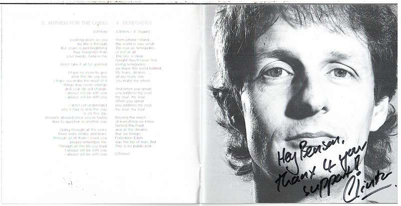 Flat Stanley (later Macstanley) - Of Secrets and Wine CD [BOOKLET INSCRIBED BY BAND]