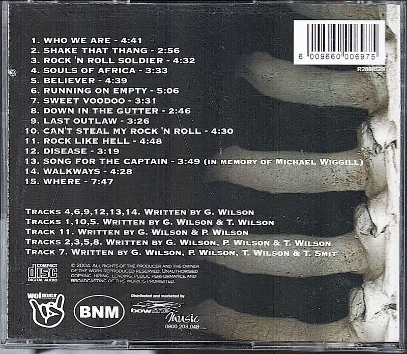 Southern Gypsey Queen - Sweet Voodoo CD [SIGNED BY THE BAND]