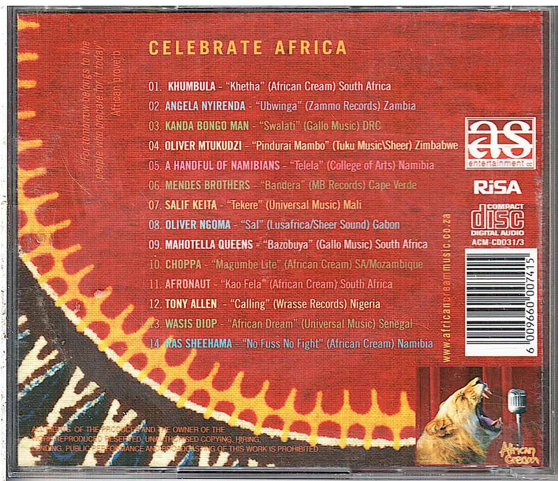 Various - Celebrate Africa CD