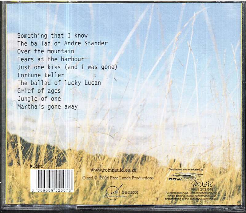 Robin Auld - Jungle of One CD