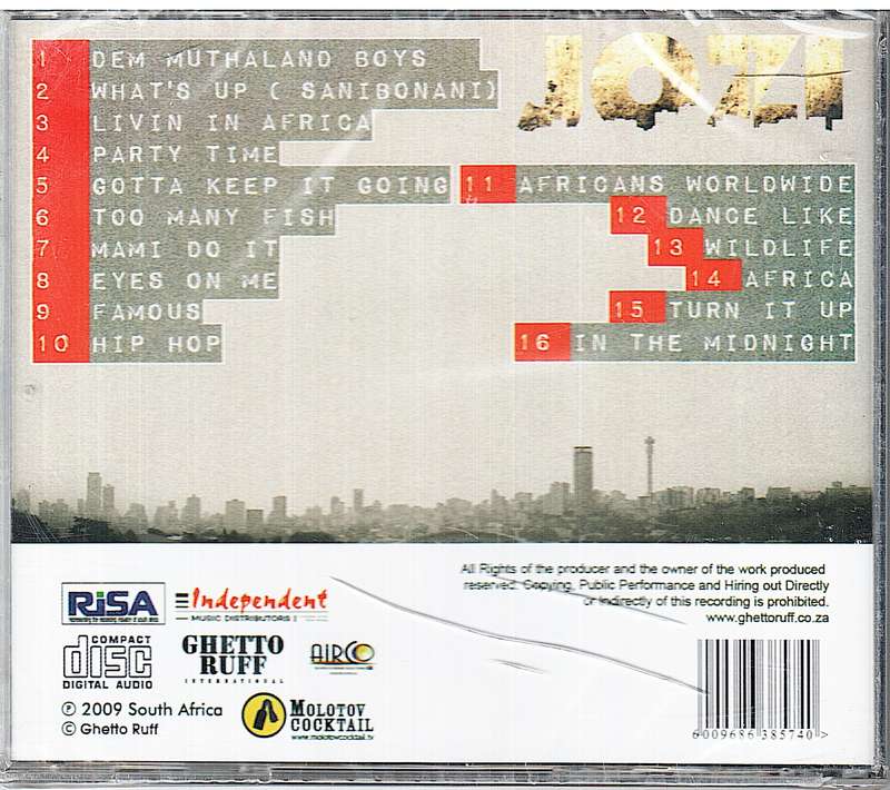 Jozi - Wildlife CD