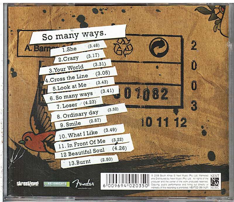 Tait - So Many Ways CD