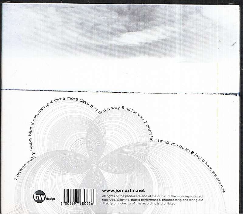 Jo Martin Band - Resonance CD Digipak [NEW / SEALED]