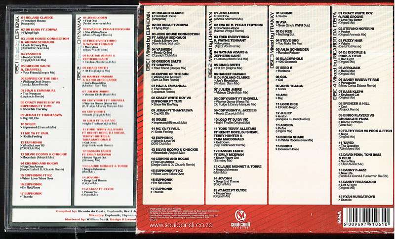 Various - Electro Candi 2 4 x CDs in cardboard slip cover