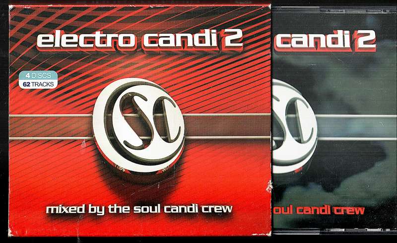 Various - Electro Candi 2 4 x CDs in cardboard slip cover