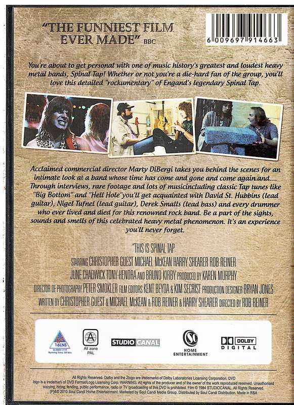 This is Spinal Tap DVD