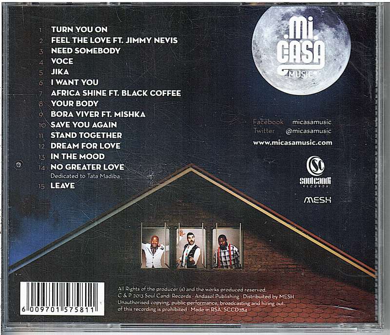 Mi Casa - Su Casa CD [SIGNED BY BAND]