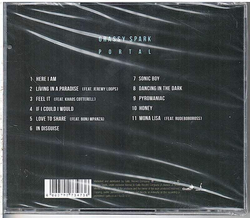Grassy Spark - Portal CD [NEW/SEALED]