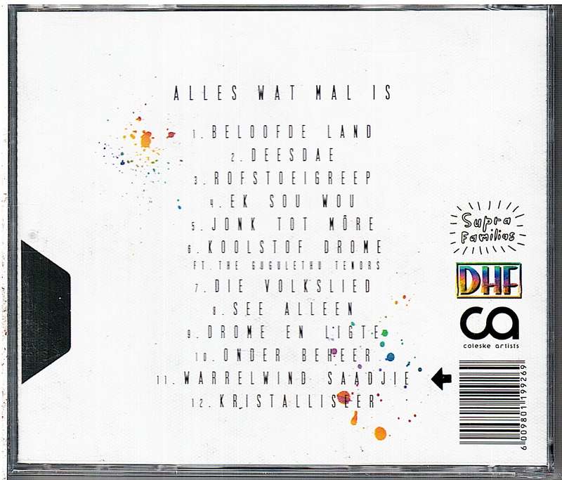 Die Heuwels Fantasties - Alles Wat Mal Is CD