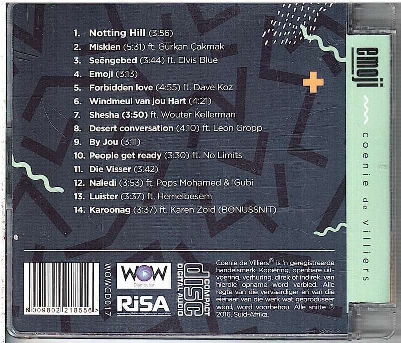Coenie de Villiers - Emoji CD