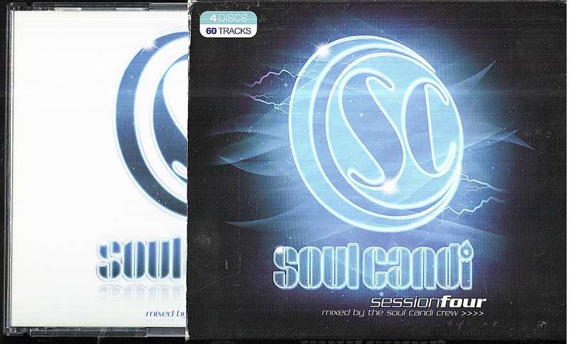 Various - Soul Candi Session Four 4 x CDs in cardboard slip cover