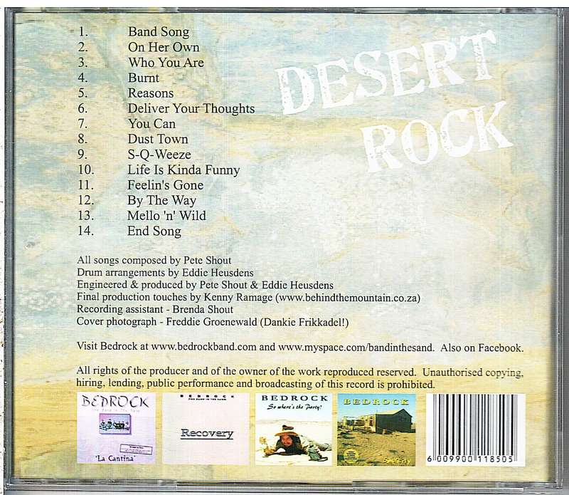 Bedrock - Desert Rock CD