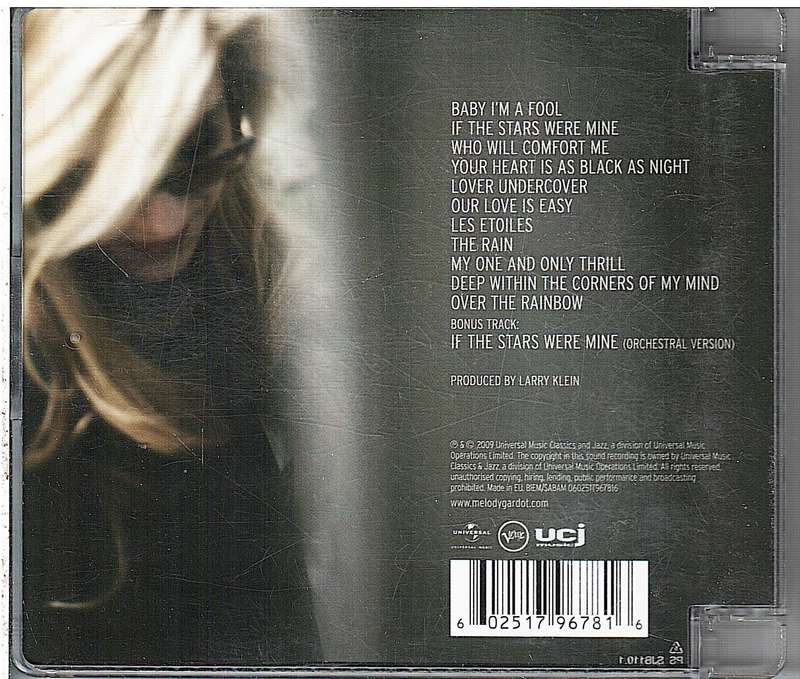 Melody Gardot - My One and Only Thrill CD