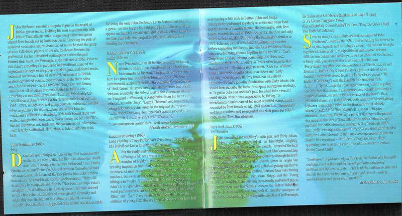 John Renbourn - So Clear 2 x CD set