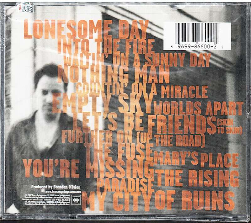 Bruce Springsteen - The Rising CD [NEW / SEALED]