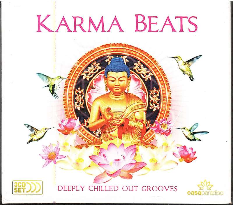 Various - Karma Beats 3 CDs in cardboard slip cover
