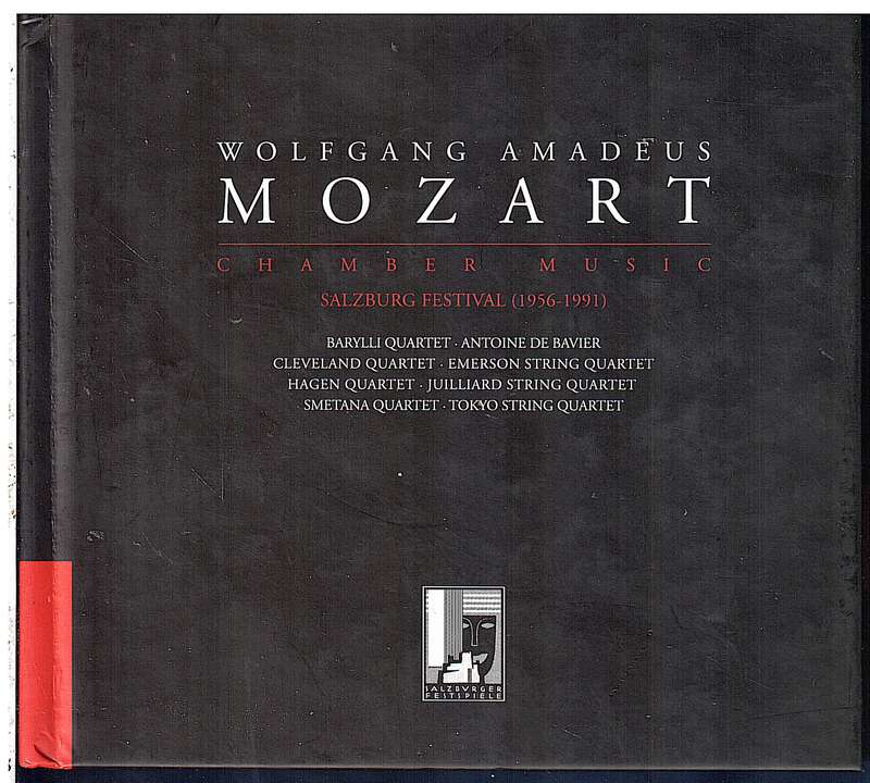 Wolfgang Amadeus Mozart  Chamber Music Salzburg Festival, 1956-1991 3 CD Set (with 120 page book)