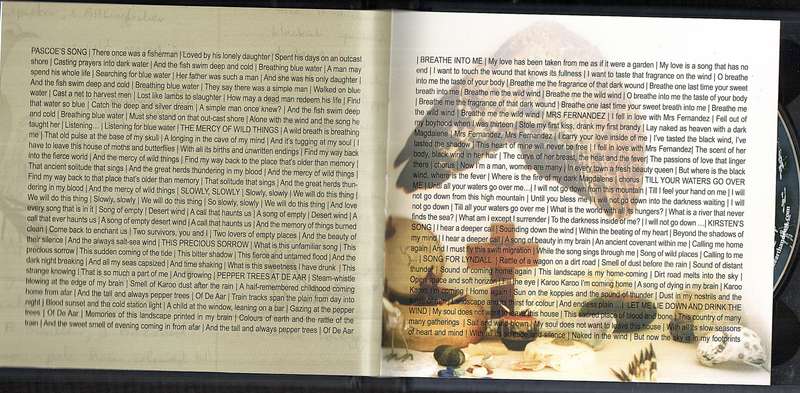 Red Earth & Dust - The Mercy of Wild Things Double CD Box