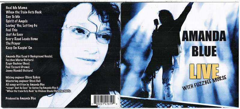 Amanda Blue - Live (with Fuzzbee Morse) CD