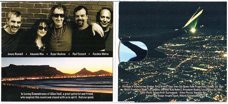 Amanda Blue - Live (with Fuzzbee Morse) CD