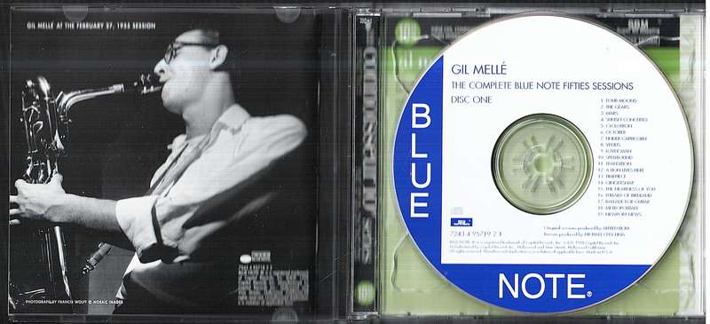 Gil Mellé - The Complete Blue Note Fifties Sessions 2xCD