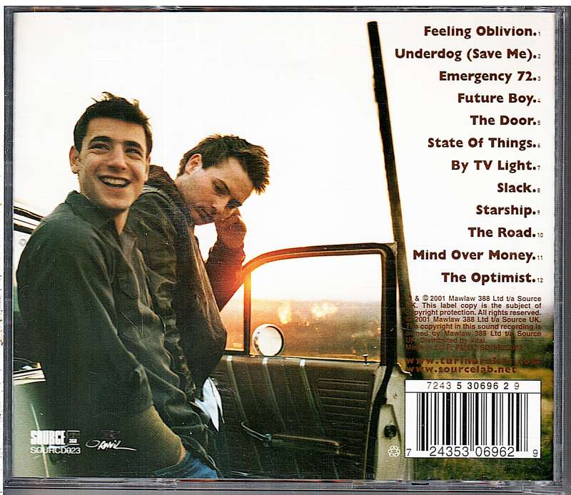 Turin Brakes  The Optimist LP CD