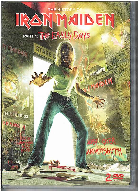 Iron Maiden - The History of Iron Maiden Part 1: The Early Days 2 DVD Set
