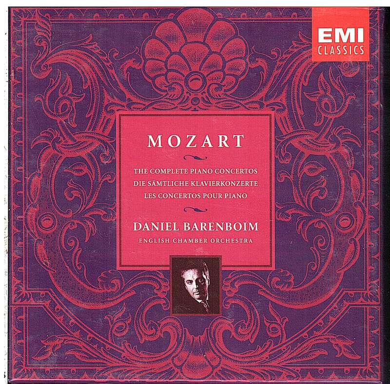 Mozart: The Complete Piano Concertos 10 CD set - Daniel Barenboim (Piano), English Chamber Orchestra