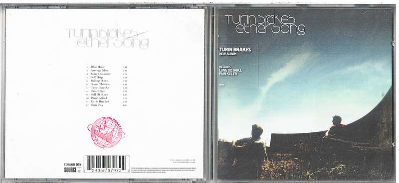Turin Brakes - Ether Song CD
