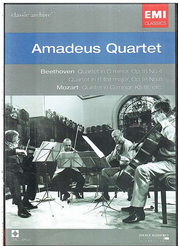 Amadeus Quartet: Beethoven/Mozart DVD