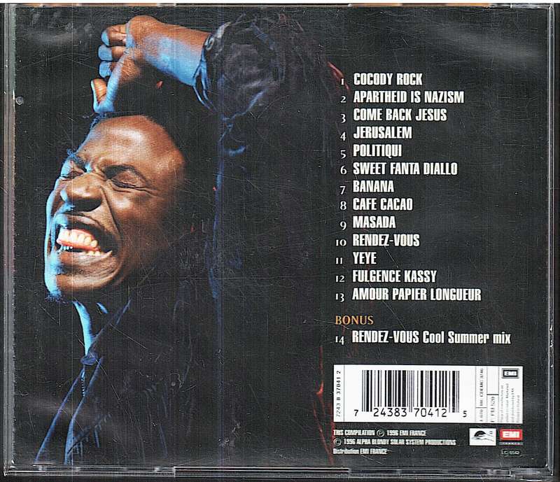 Alpha Blondy - The Best of Alpha Blondy CD [EUROPEAN IMPORT]