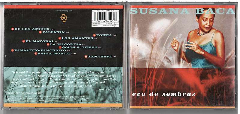 Susana Baca - Eco de Sombras CD [EU IMPORT]