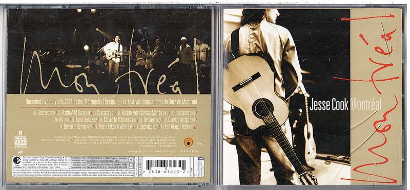 Jesse Cook - Montreal CD