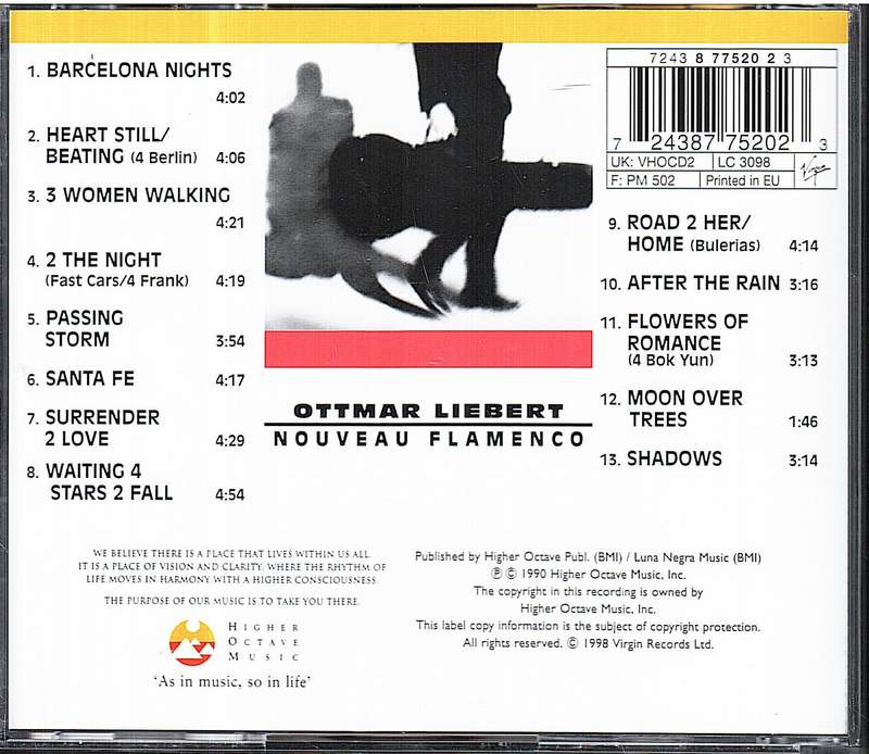 Ottmar Liebert - Nouveau Flamenco CD