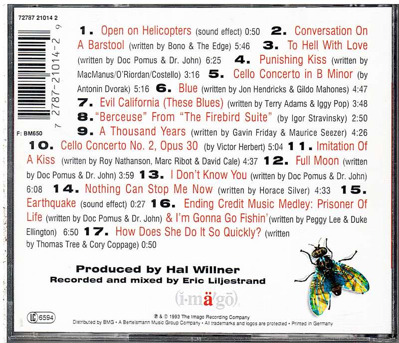 Various - Music From And Inspired By The Film "Short Cuts" CD